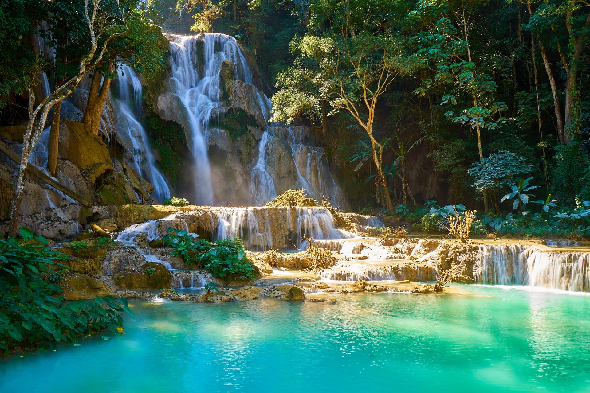 Top 5 de las cascadas más hermosas de Laos